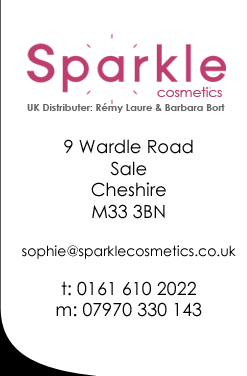 Address: Sparkle Cosmetics, 102 Liverpool Road, Cadishead, Manchester, M44 5AN, t: 0161 973 3677, m: 07970 330 143